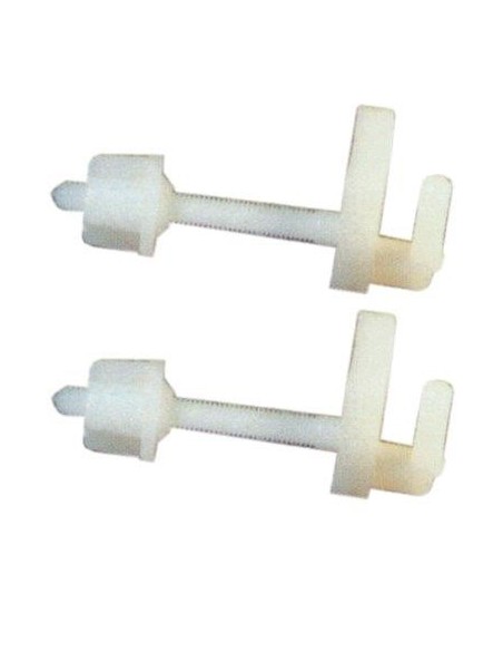 CERNIERE SEDILE WC NYLON BIANCO CF - PZ 2