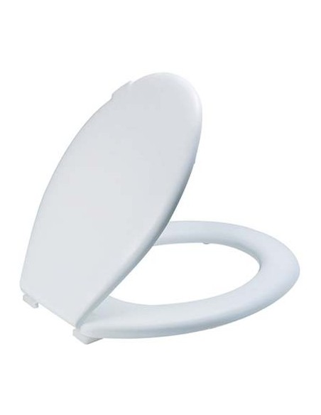 SEDILE WC EVEREST SANIPLAST TERMOPLASTICA BIANCO CM 37,3X46,7