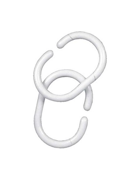 ANELLO ABS X TENDA DOCCIA BIANCO X TUBO MM 25 CF - PZ 12