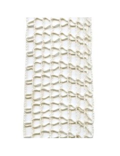 RETE STAGIONATURA INSACCATI TRAMA SINGOLA COTONE ELASTICO Q.N... 18 D.MM 125 MT 50