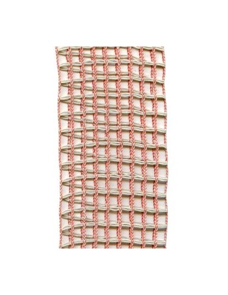 RETE STAGIONATURA INSACCATI TRAMA DOPPIA COTONE ELASTICO B/R Q.N... 30 D.MM 210 MT 50