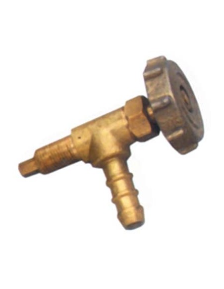 RUBINETTO A SPILLO X FORNELLONE GAS GPL M 10X1 MM 10