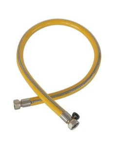 TUBO GAS FLESSIBILE FF INOX/PVC 1/2FF CM 200