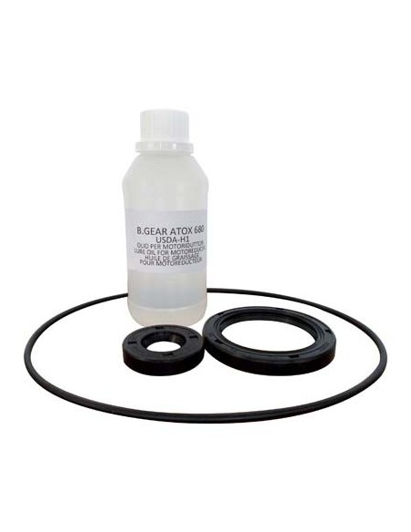 KIT RICAMBIO MOTORIDUTTORE 1002 REBER OLIO + PARAOLIO INT/EST + GUARNIZIONE