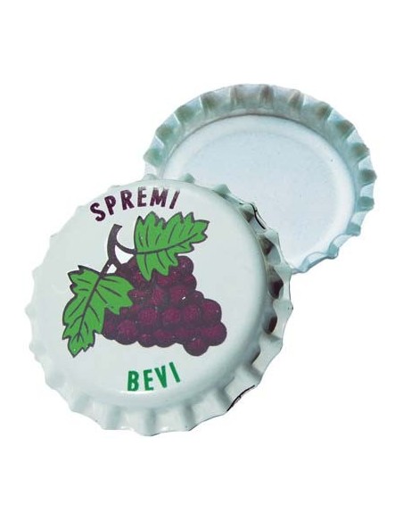 TAPPO CORONA SMALTATO VINO MM 26 CF - 80XPZ 100