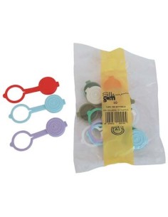 TAPPO PVC + ANELLO X BOTTIGLIA LT 1 CF - PZ 10