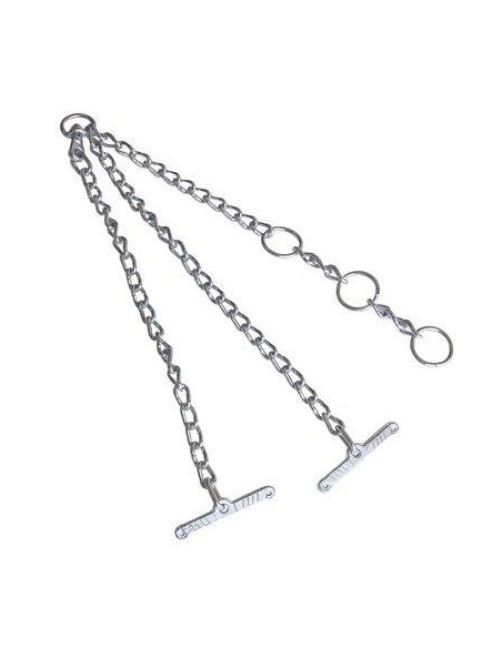 LEGAME PRUSSIANO 3 CAPI ACCIAIO ZINCATO N... 25 MM 7 CF - PZ 5