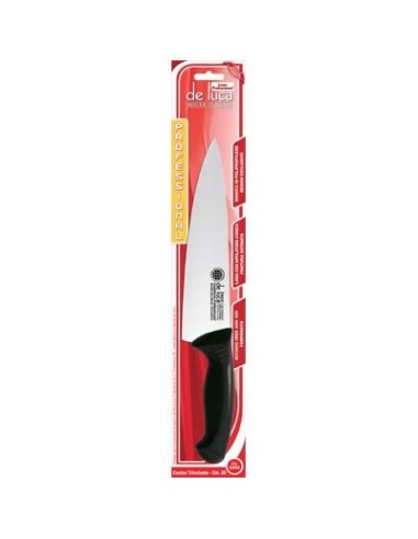 COLTELLO CUCINA PROFESSIONAL DE LUCA MANICO PLT/INOX CM 20