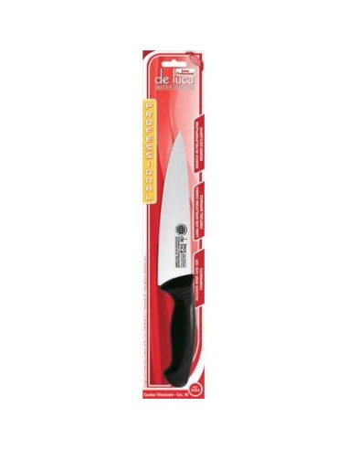 COLTELLO CUCINA PROFESSIONAL DE LUCA MANICO PLT/INOX CM 18