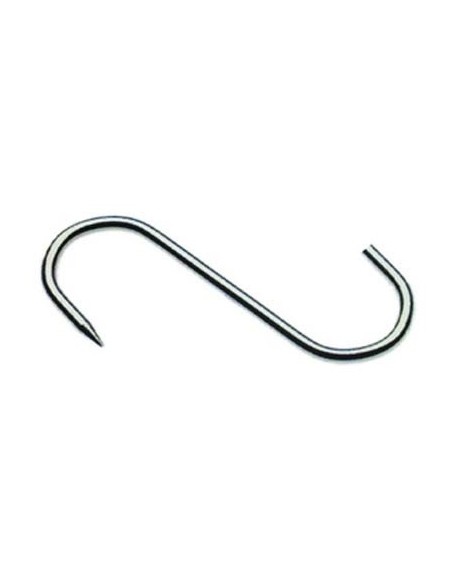 GANCIO MACELLAIO 1 PUNTA INOX MM  60X3