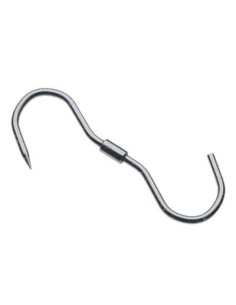 GANCIO MACELLAIO GIREVOLE 1 PUNTA INOX MM 260X10