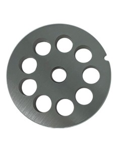 PIASTRA X TRITACARNE ELETTRICO INOX REBER N... 10/12 FORO 12