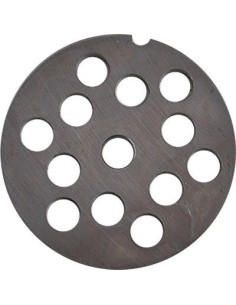 PIASTRA X TRITACARNE ELETTRICO INOX REBER N... 20/22 FORO 12