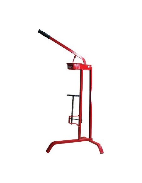 TAPPATRICE TRIPODE A LEVA GANASCE OTTONE