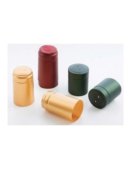 CAPSULA TERMORETRAIBILE X BOTTIGLIE VINO NERO MM 31X55 CF - PZ 100