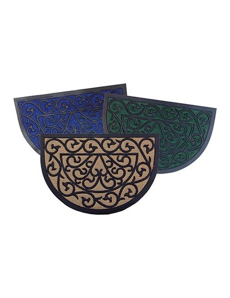 ZERBINO POLY WEB MEZZALUNA POLIPROPILENE + GOMMA CM 40X60