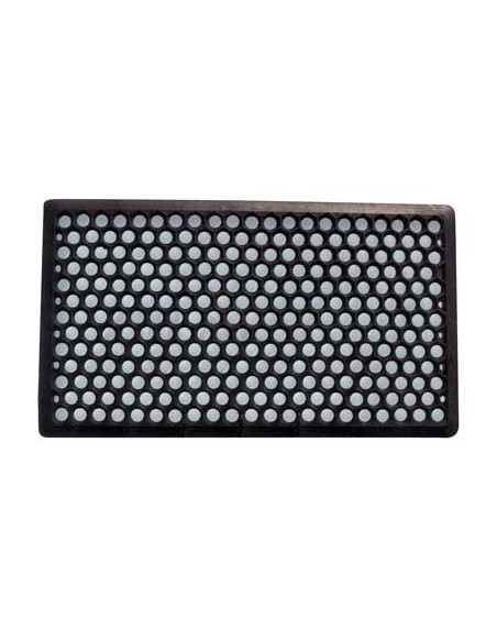 ZERBINO NIDO APE DROP GOMMA NERA CM 40X70