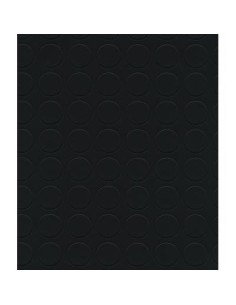 COPRI PAVIMENTO PVC BOLLETTATO NERO MM 1,0 H.CM 200 MT 25