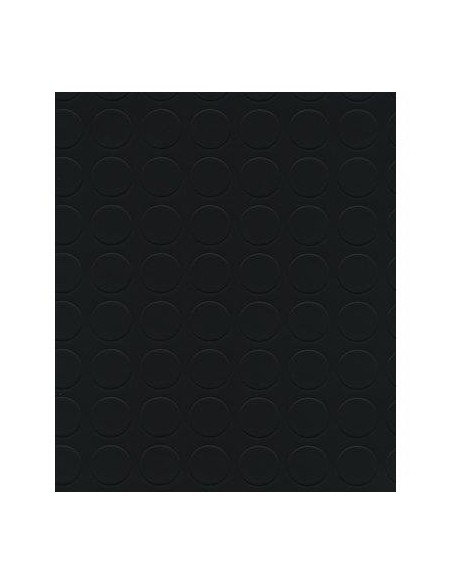 COPRI PAVIMENTO PVC BOLLETTATO NERO MM 1,0 H.CM 200 MT 25