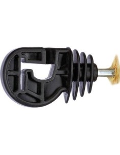 ISOLATORE ELETTRORECINZIONE KERBL VITE LEGNO X FILO + CORDA + FETTUCCIA MAX MM 20 CF - PZ 25