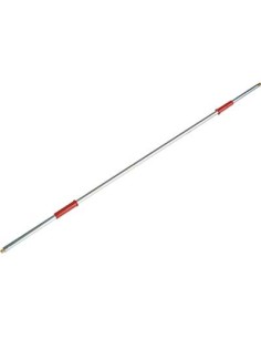 MANICO X SPAZZOLA LAVAGGIO AUTO IDROCAR ATTACCO FILETTATO+PORTAGOMMA CM 180