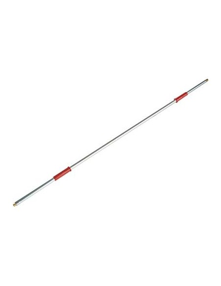 MANICO X SPAZZOLA LAVAGGIO AUTO IDROCAR ATTACCO FILETTATO+PORTAGOMMA CM 180