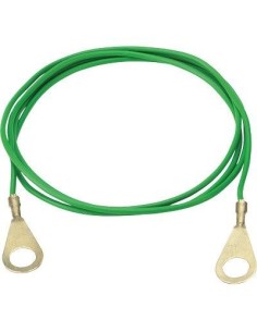 CAVO MASSA A TERRA X ELETTRORECINZIONE KERBL CM 100 + OCCHIELLO D MM 8 PEZZI 2