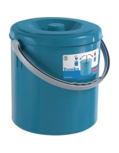 PATTUMIERA IMMONDIZIA EUREKA STEFANPLAST PALACE BLUE LT 20 CM 30 H.CM 31