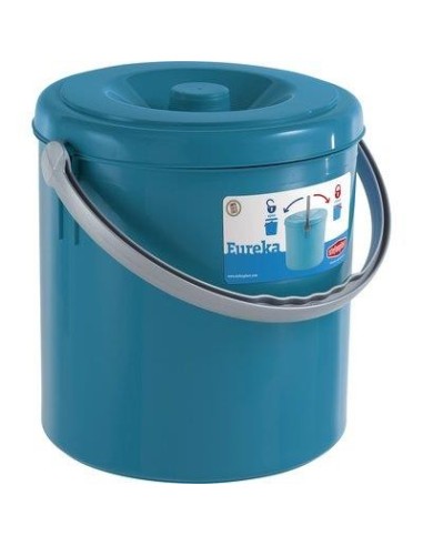 PATTUMIERA IMMONDIZIA EUREKA STEFANPLAST PALACE BLUE LT 20 CM 30 H.CM 31