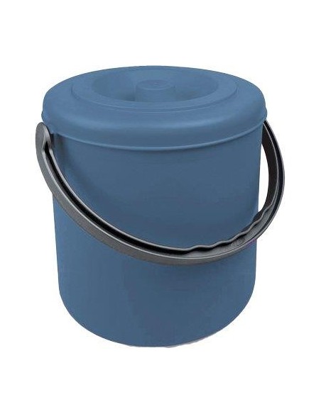PATTUMIERA IMMONDIZIA EUREKA STEFANPLAST PALACE BLUE LT 15 CM 27 H.CM 29