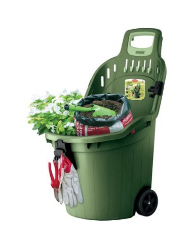 CARRIOLA MULTIUSO HELPY CART VERDE LT 50 CM 60X53 H.CM 88