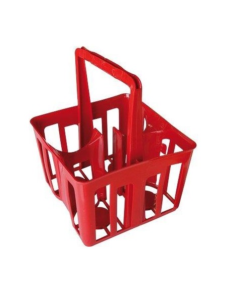 CESTELLO PORTA BOTTIGLIONI STEFANPLAST PLT POSTI 4 LT 2 CM 25X25 H.CM 32,5