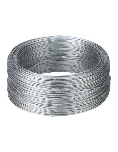 CAVETTO ELETTRORECINZIONE KERBL ACCIAIO ZINCATO MM 1,5 MT 200