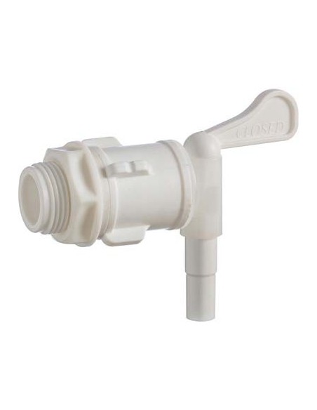 RUBINETTO X FUSTO BOCCA LARGA 3/4M + GHIERA