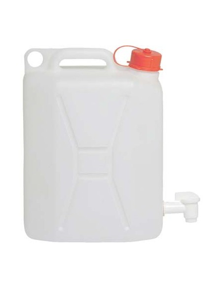 TANICA + RUBINETTO HDPE ALIMENTARE 3/4"F LT 20