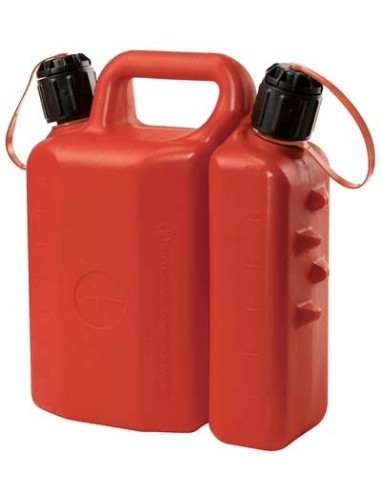 TANICA CARBURANTE DOPPIO USO GDM PP ROSSO LT  3,5+1,5