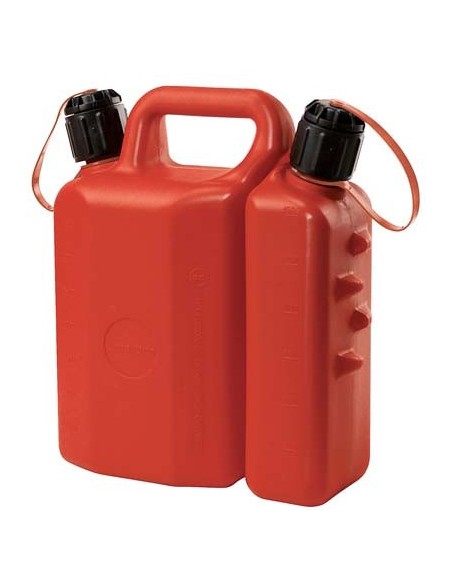 TANICA CARBURANTE DOPPIO USO GDM PP ROSSO LT  3,5+1,5