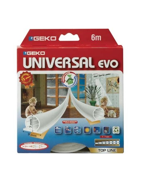 PARAFREDDO GEKO UNIVERSAL EVO TERMOPLASTICO TRASPARENTE H. MM 1/7 MT 6