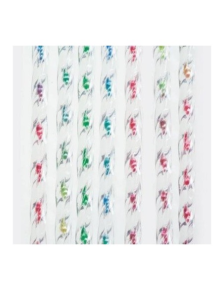 TENDINA PRONTA LUX 148 FILI PVC RITORTO 4 COLORI CM 120 H.CM 240