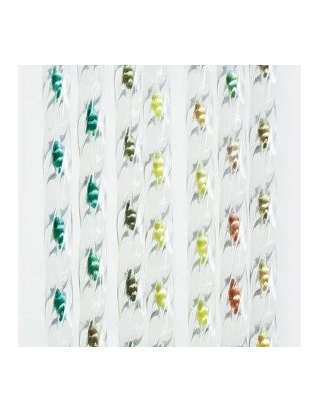 TENDINA PRONTA LUX 148 FILI PVC RITORTO 3 COLORI CM 120 H.CM 240