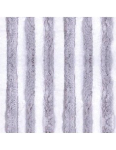 TENDINA PRONTA CINIGLIA BIANCO/GRIGIO D.MM 42 CM 125 H.CM 230