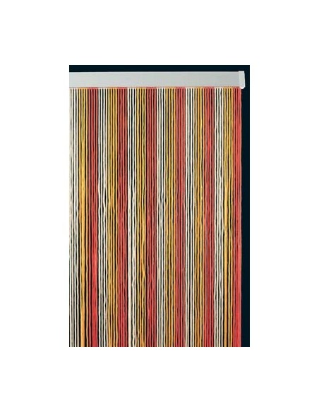 TENDINA PRONTA ANNA CORDINO ARANCIO CM 120 H.CM 240