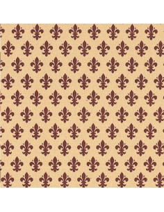 PLASTICA ADESIVA GIGLIO MARRONE 2060 ALKOR H.CM 45 L.MT 15