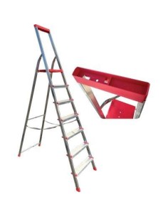 SCALA LIBRETTO DOMINA PLUS EN 131 SICOS ALLUMINIO/POLIPROPILENE GRADINI 8 H.CM 176