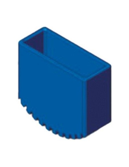 PIEDINO SCALA TRAPEZOIDALE AGRIL MARCHETTI MM 73X25 GRADINI 15/17