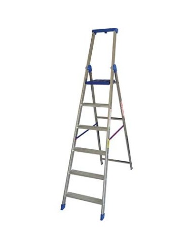 SCALA LIBRETTO CLIMB EVO EN131 MARCHETTI ALLUMINIO GRADINI  6 H.CM 145