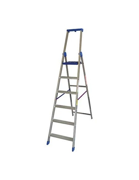 SCALA LIBRETTO CLIMB EVO EN131 MARCHETTI ALLUMINIO GRADINI  7 H.CM 170