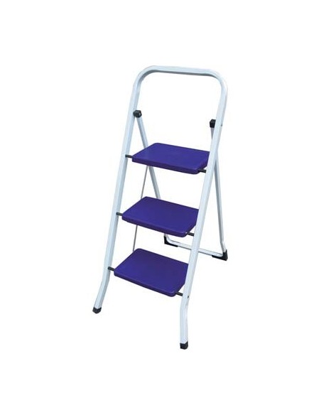 SGABELLO ALADINO DOMUS ACCIAIO VERNICIATO GRADINI 3 H.MM 675