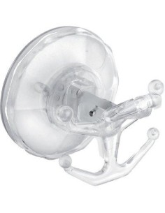 GANCIO A VENTOSA BINGO CRYSTAL GIMI RESINA D.MM 75,5 TRASPARENTE CF - PZ 12