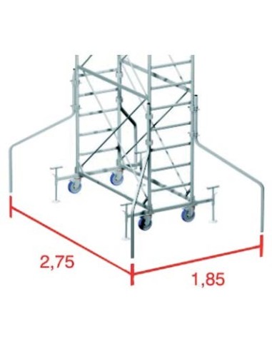 BARRE STABILIZZ X TRABATTELLO GRIM EU 75 MARCHETTI CF - PZ 4